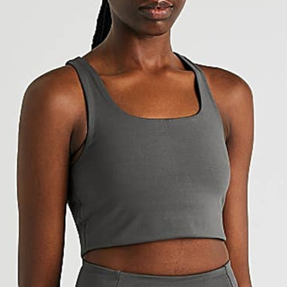 girlfriend collective Other - Girlfriend Collective Racerback Sports Bra Gray Size L